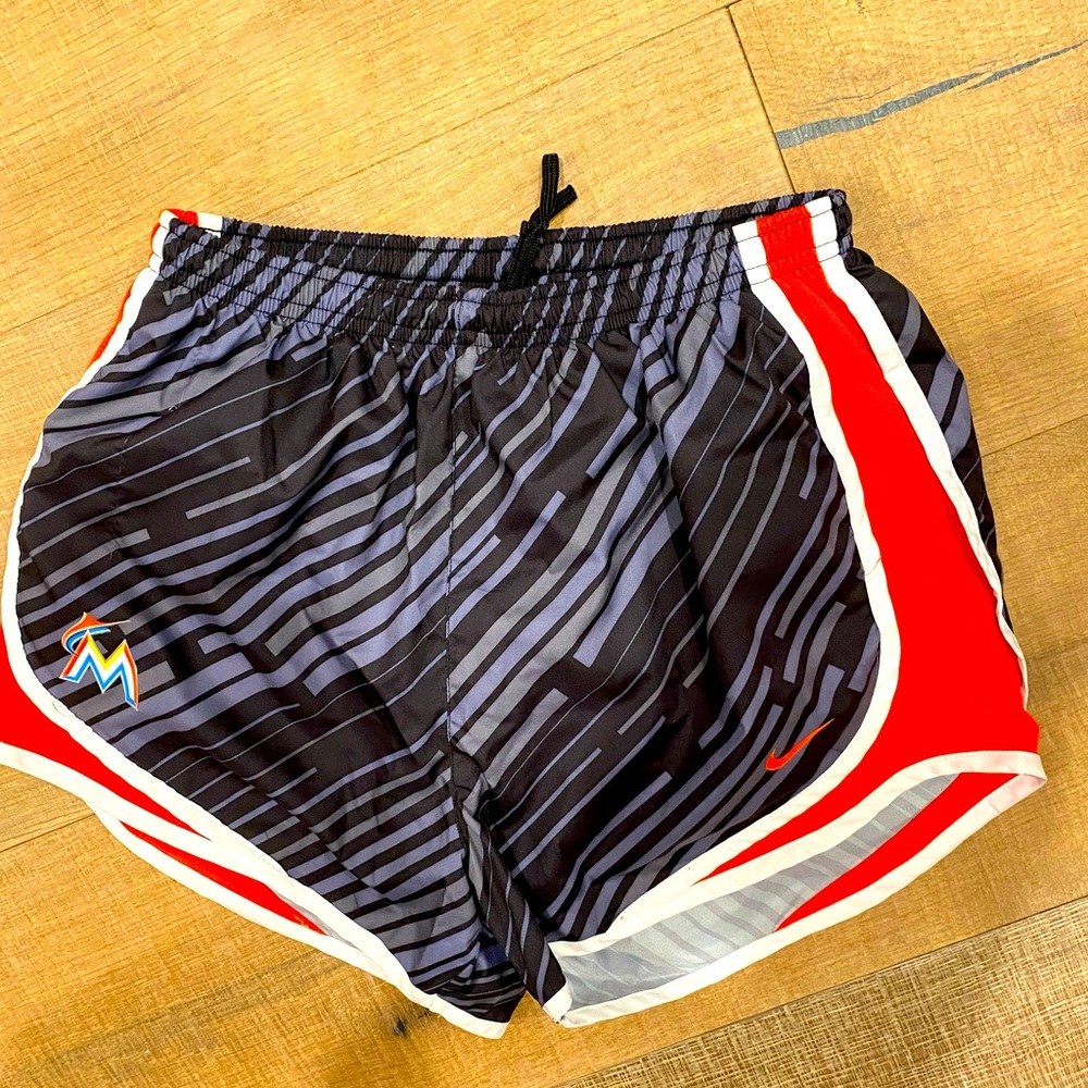 Nike dri-fit size small Miami Marlins shorts